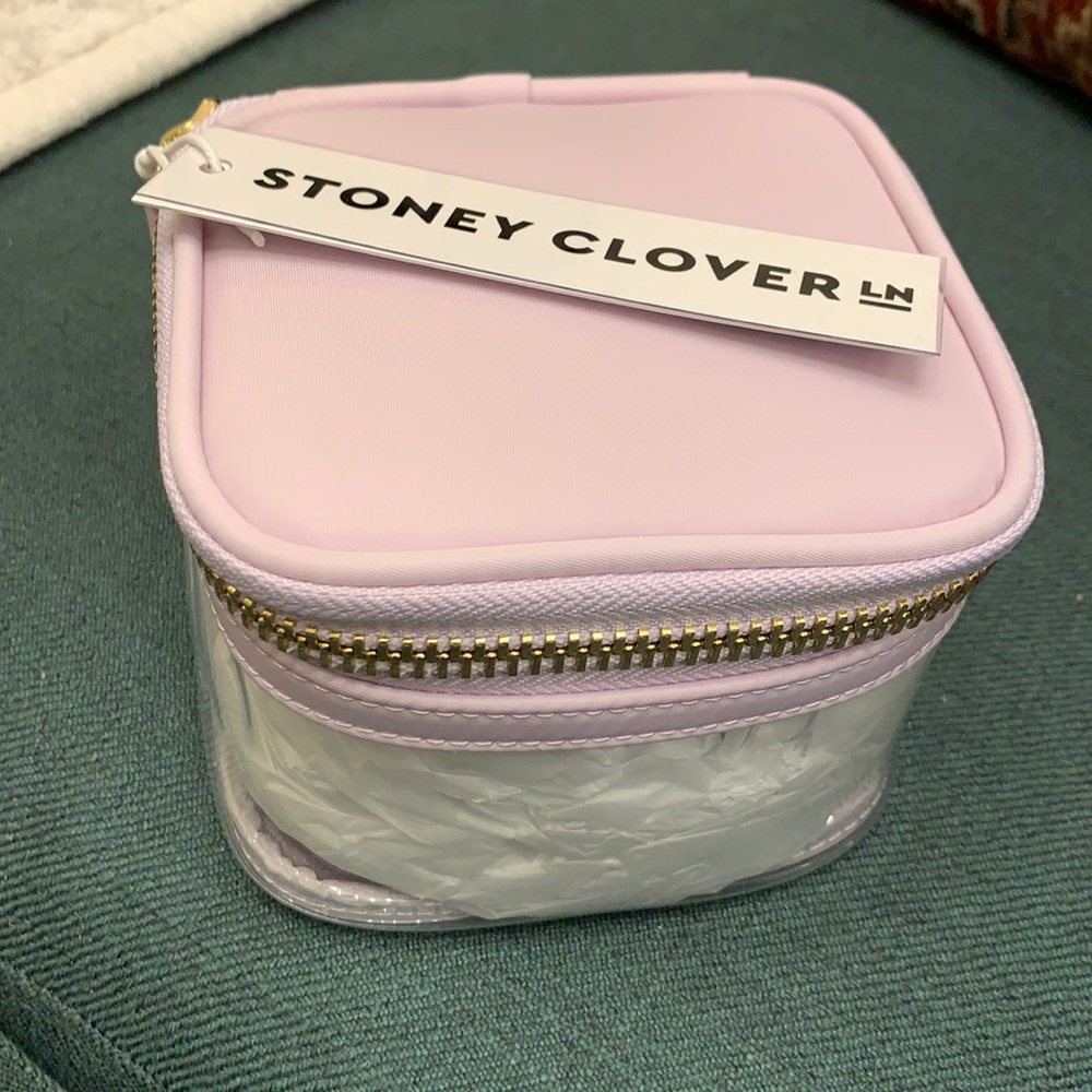NWT Stoney Clover Lane Mini Open Top Pouch Lilac